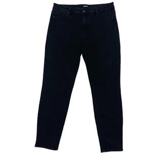 Buffalo David Bitton Women's Mollie High-Rise Stretch Skinny Black Jeans 12/32